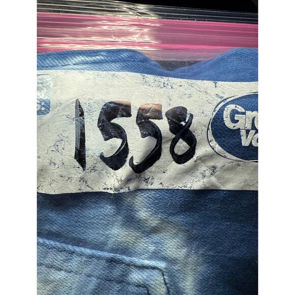 J crew 10 inch vintage straight tie dye bleached raw hem jeans womens 27 boho - Picture 12 of 12